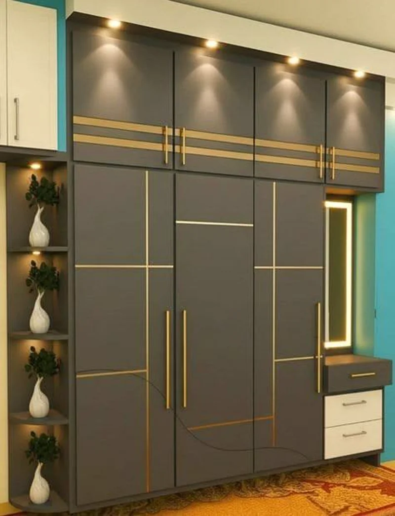 Kids Themed Wardrobe with Study Desk