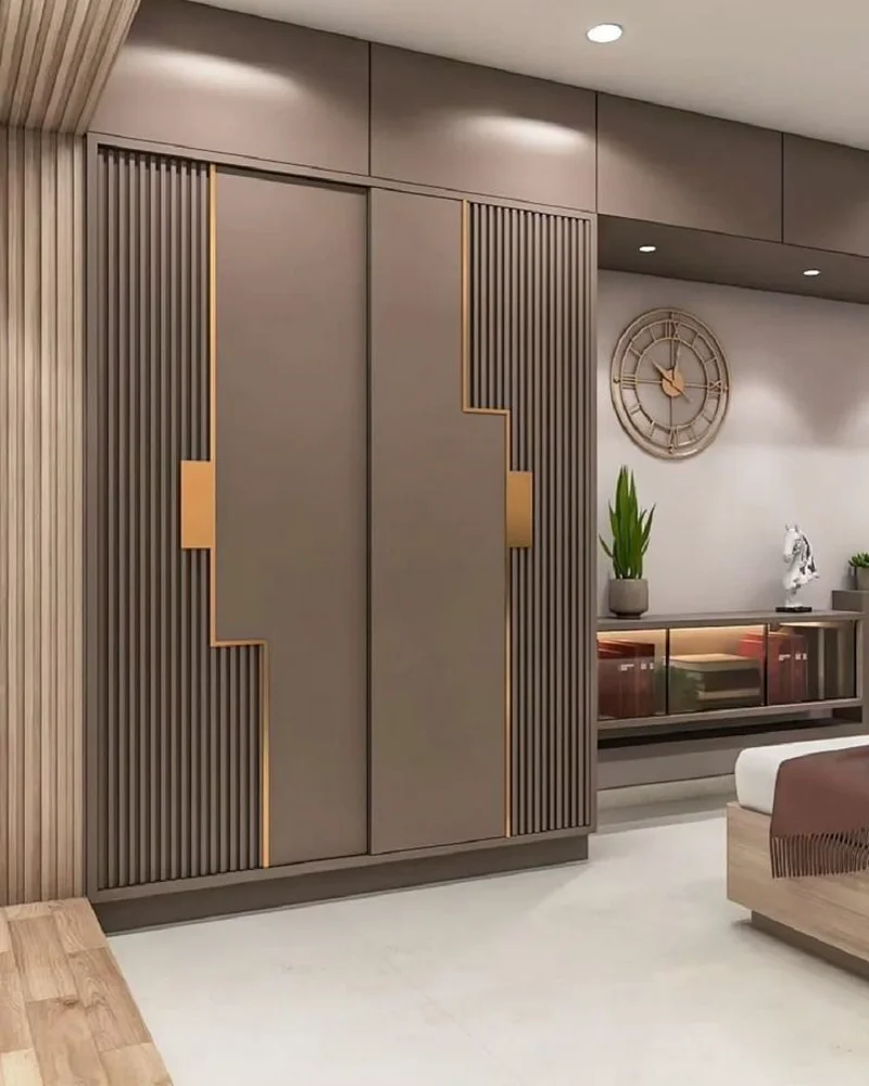 Sliding Door Wardrobe with Mirror