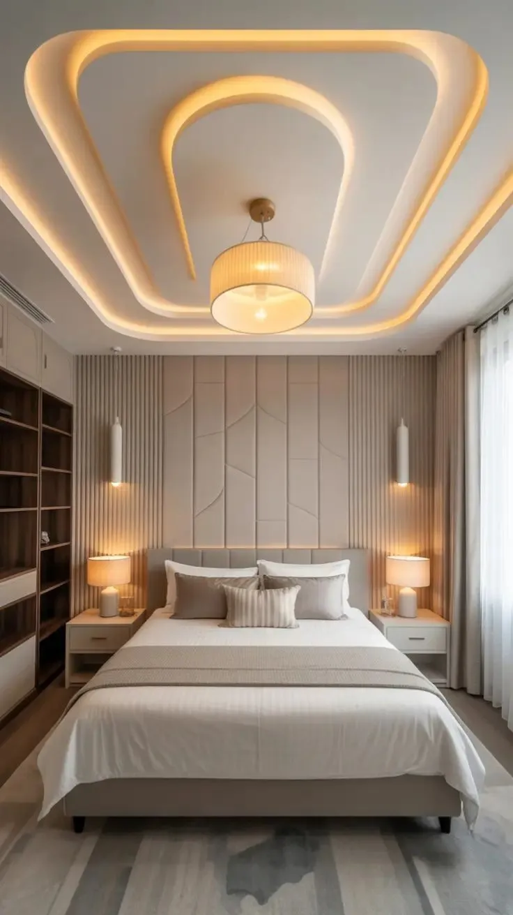 POP Ceiling Linear LED Recessed Light Detail - RR Design World