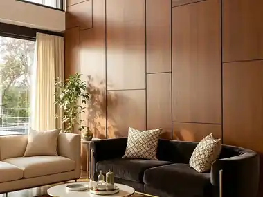 Double-Height Living Wall interior design Bhubaneswar